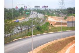 Putra Heights Interchange and Toll Plaza Project Status ( Road Works)