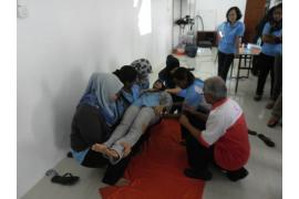 First Aid Training Conducted On The 10.4.13 At HQ KT